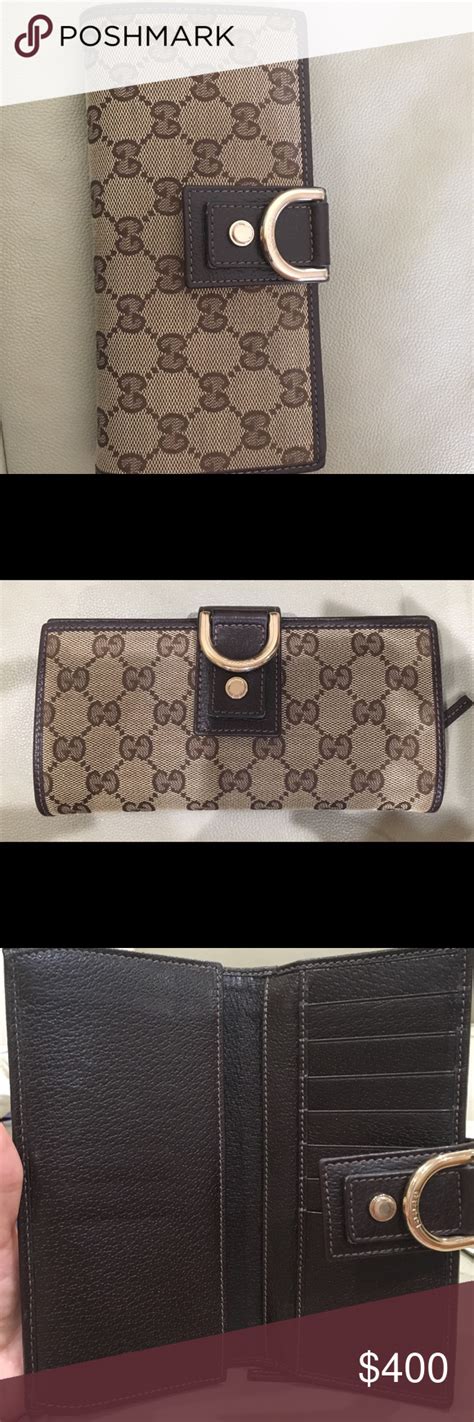 gucci long wallet monogram|women authentic Gucci wallets.